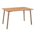 thumbnail image 4 of Comedor MOBILKRAFT Modelo Malibu 4 Sillas Rectangular Estilo Contemporáneo Color Rojo, 4 of 5