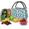 thumbnail image 5 of Kuqiui Lunch Bag for Women/Men,Waterproof Reusable Portable Lunch Tote,Lunch Box Bag.Thermal Cooler Bag Ideal for Work/Party/Travel/Picnic (Colorful Easter eggs ), 5 of 8