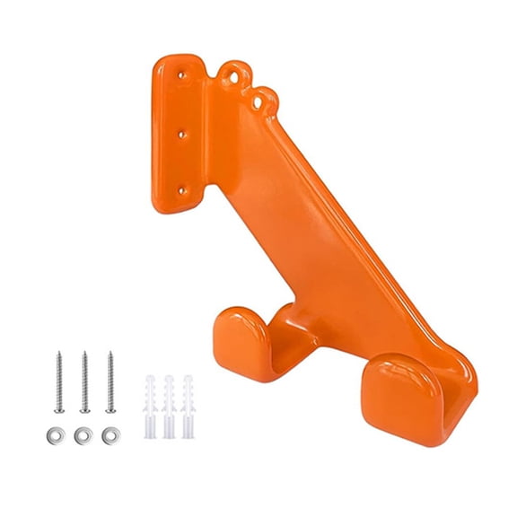 Heavy Duty Chainsaw Holder Wall Mount Steel Hanger Hook for Garage Workshop Organization and Tool Storage Efficiency