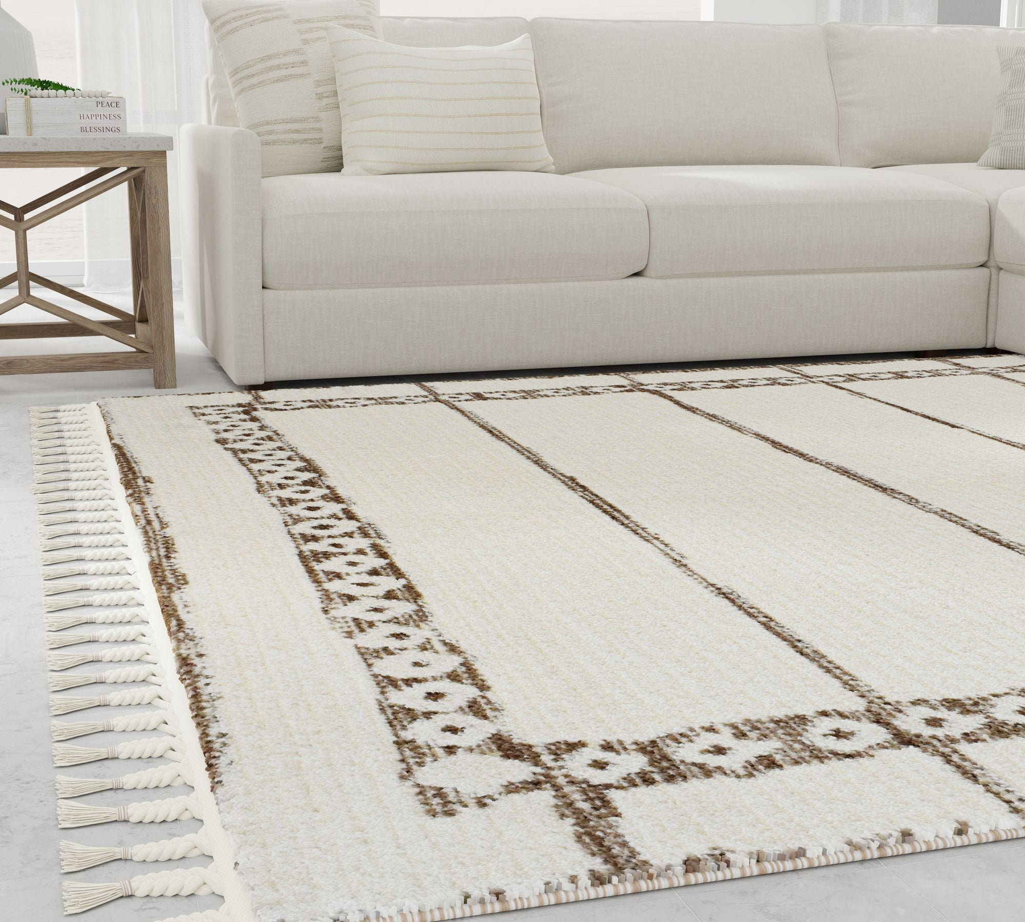 Mason Brooks Catalan IB40C Transitional Geometric 2'6" X 4' Area Rug