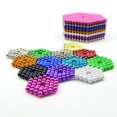 thumbnail image 4 of 3mm Green 216pcs Buck Metaballs Magic Buck Diy Sticks Balls Blocks Cube Designer Construction Building Toys, 4 of 4