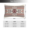 thumbnail image 2 of Fuzoiu Fashion Tatreez1 Print Pillow Case with Hidden Zipper,Pillow Covers,Soft and Comfortable Pillowcase-20"x30", 2 of 6