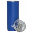 thumbnail image 2 of MIRA 20oz Modern Tumbler with Straw and Flip Lid, Stainless Steel Vacuum Insulated Travel Mug, Space Blue, 2 of 7