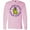 AD-Pink, variant on Inktastic Mardi Gras Party Alligator Long Sleeve T-Shirt