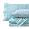 thumbnail image 1 of Ensemble de Draps en Flanelle 100 % Coton Grand, Poches Profondes, 4 Pcs, Snowdrift, 1 of 7