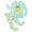 0-Light Blue659, variant on WOYY Toddler Boys' Outfit Set Pineapple Print Long Sleeved Top Pants Sleepwear, Sizes 2-3T