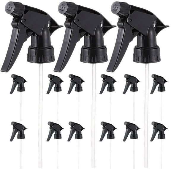 Spray Bottle Replacement Tops Nozzle Replacements 15 Pcs Mist Bottles Standard for