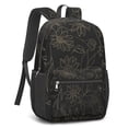 thumbnail image 5 of 17 Inch Lightweight Backpack,PVC Waterproof Oxford Fabric, Ergonomically Designed, with Large Capacity, Sunflower Print, 5 of 5