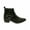 Black, variant on US Brass Mens Eastwood Cowboy Ankle Boots