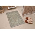 thumbnail image 5 of Turkish Rug, Bohemian Rug, Green Rug, Pattern Rug, Thin Rug, Cute Rug, Office Decor Rug, Easy to Clean Rugs, Antique Decor Rugs, Custom Rug, 2.6'x5' - 80x150 cm, 5 of 6