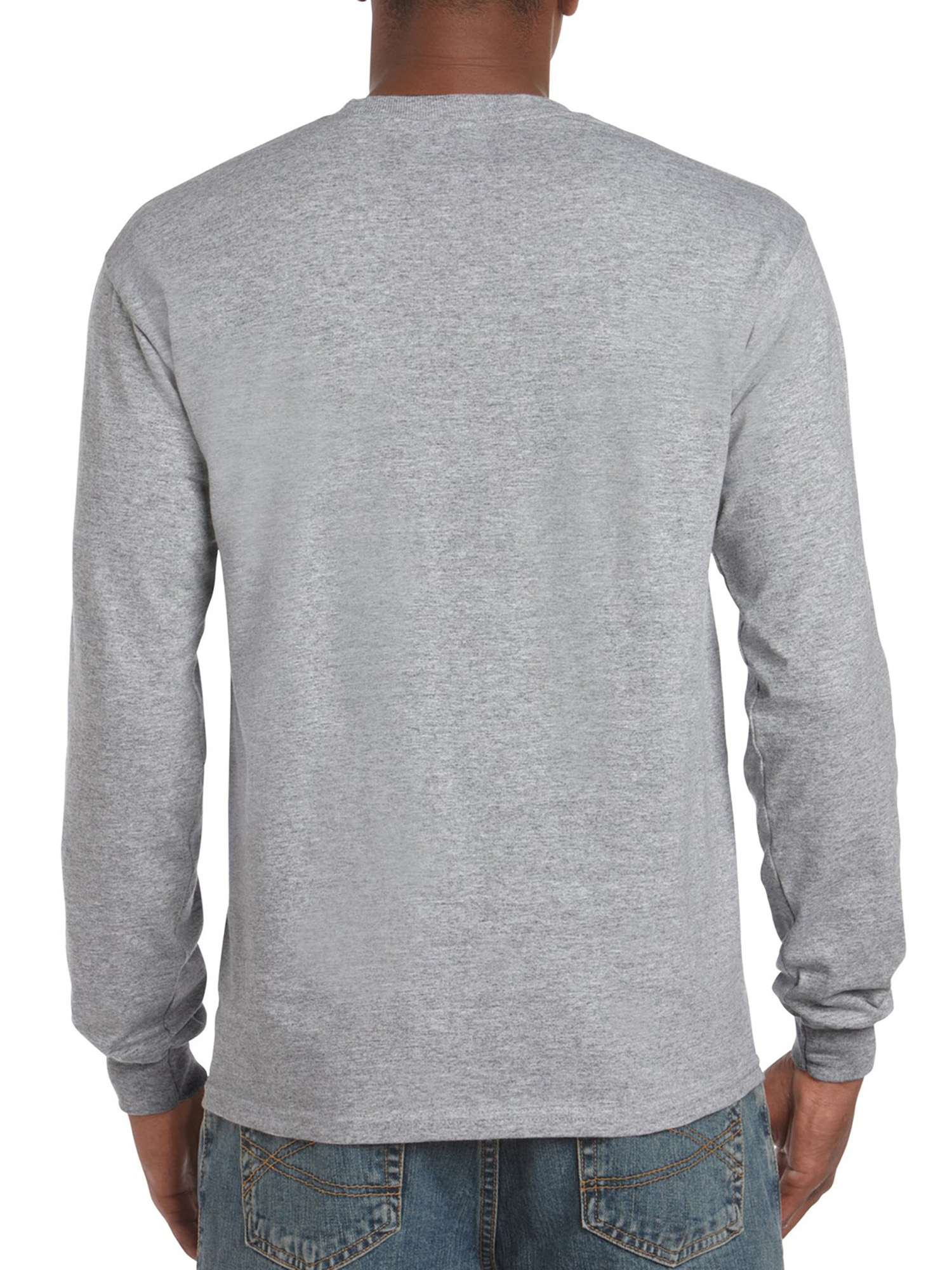 Gildan Men's Ultra Cotton Long Sleeve T-Shirt, 2-Pack photo 3