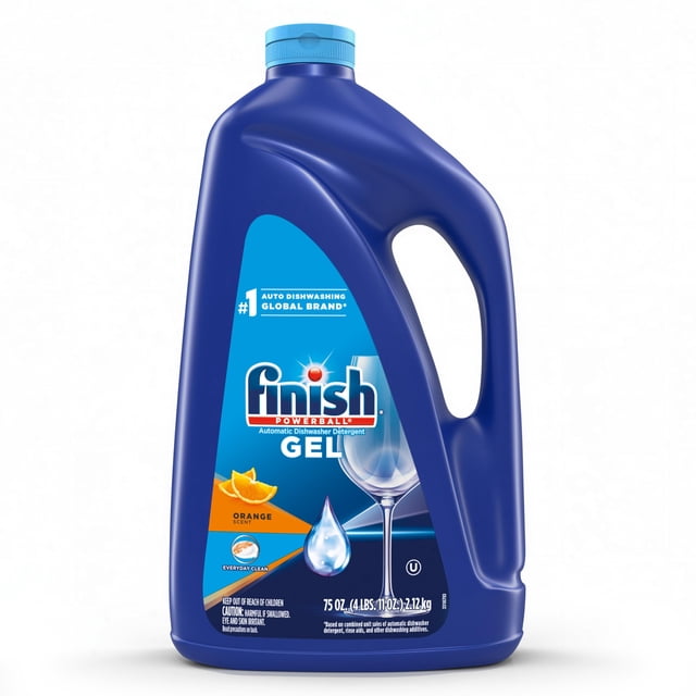 Detergente en gel para lavavajillas Finish aroma naranja 2,1 kg