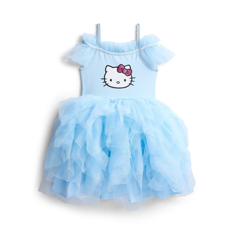 Sanrio Hello Kitty Glitter Tutu Dress, Newborn-5T photo 1