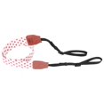 thumbnail image 1 of Puntos Cámara Digital Correas de Hombro General Ajustable PU Cuero Cámaras Accesorio Fondo Blanco Puntos Rojos, 1 of 8