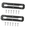 thumbnail image 1 of AWHAO 2 Pieces Kayak Track Rail Bracket Accessories Mount Fishing Rod Nylon Compatible 6 inch, 1 of 9