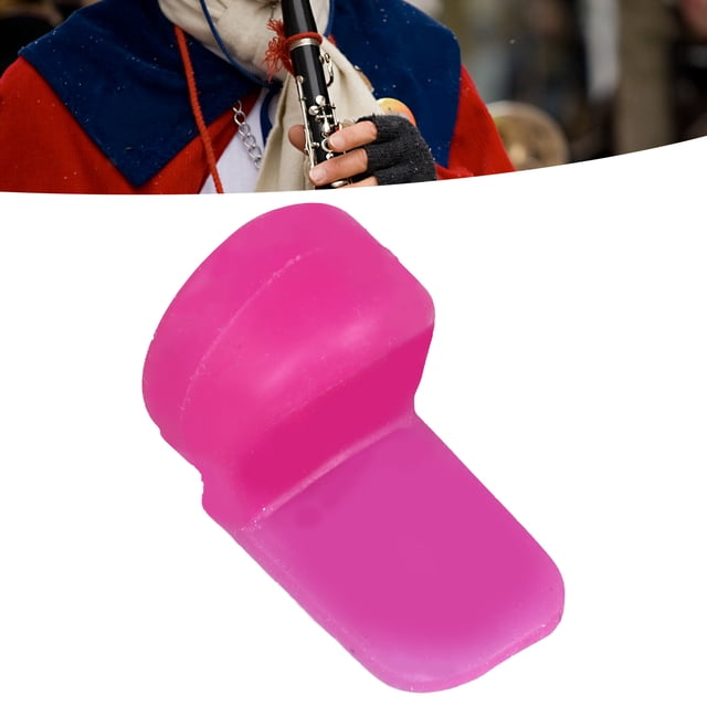 Coussin de Clarinette en Silicone Repose-Doigt Antidérapant pour Joueurs