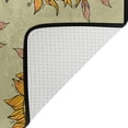 thumbnail image 5 of SKYSONIC 36x24in Yellow Sunflower Area Rug, Funny Fall Floral Non-Slip Floor Carpet for Indoor Living Dining Room Bedroom, 5 of 7