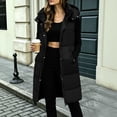 thumbnail image 6 of Mifsaly Womens Long Puffer Vests Zip Up Hooded Quilted Vest Snap Button Winter Casual Daily Going Out Windproof Outerwear with Pockets, 6 of 7