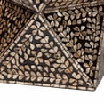 thumbnail image 4 of Baxton Studio Feronia Modern Bohemian Black and Bronze Mother of Pearl End Table, 4 of 7