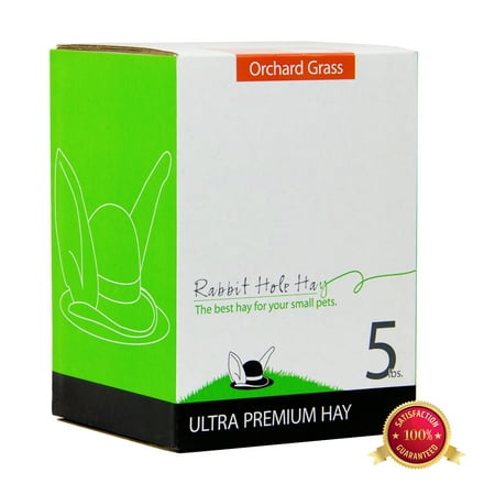 UPC: 0682131771358 | Rabbit Hole Hay  Ultra Premium Soft Orchard Grass; 5lb box