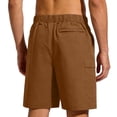 thumbnail image 4 of Maean Big and Tall Cargo Shorts for Men's Elastic Waist Casual Summer Workout Shorts with Pockets M-4XL, 4 of 7