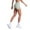 Grey, variant on Women's High Waist Impact Shorts Scrunch Lifting Gym Seamless Booty Biker Shorts Fitness Workout Gym Leggings Purple XS