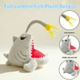 thumbnail image 2 of Lanternfish Plush Toy Soft Cute Marine Animal Image Anglerfish Stuffed Animal Toy Game Plush Toys Gift, 2 of 7