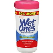 Wet Ones Fresh Scent Antibacterial Hand Wipes, 42 sheets