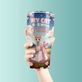 thumbnail image 3 of My Cat is My Valentine Cute Sphynx in Gift Box 30oz Stainless Steel Tumbler Insulated Cup with Lid Cat Lover Kitten Owner Gifts Idea - 3006, 3 of 5