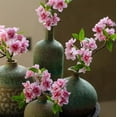 thumbnail image 3 of Small Peach Blossom Flower Stem 16.5" Tall, 3 of 8