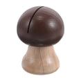 thumbnail image 4 of ETHZZLE Brown Mushroom Wooden Desk Organizer with Memo Clip Multifunctional Office Storage and Decor, 4 of 7