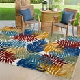 thumbnail image 2 of Pemberly Row Talipot Palm Indoor Outdoor Area Rug Rectangle 5'3"x7', 2 of 4
