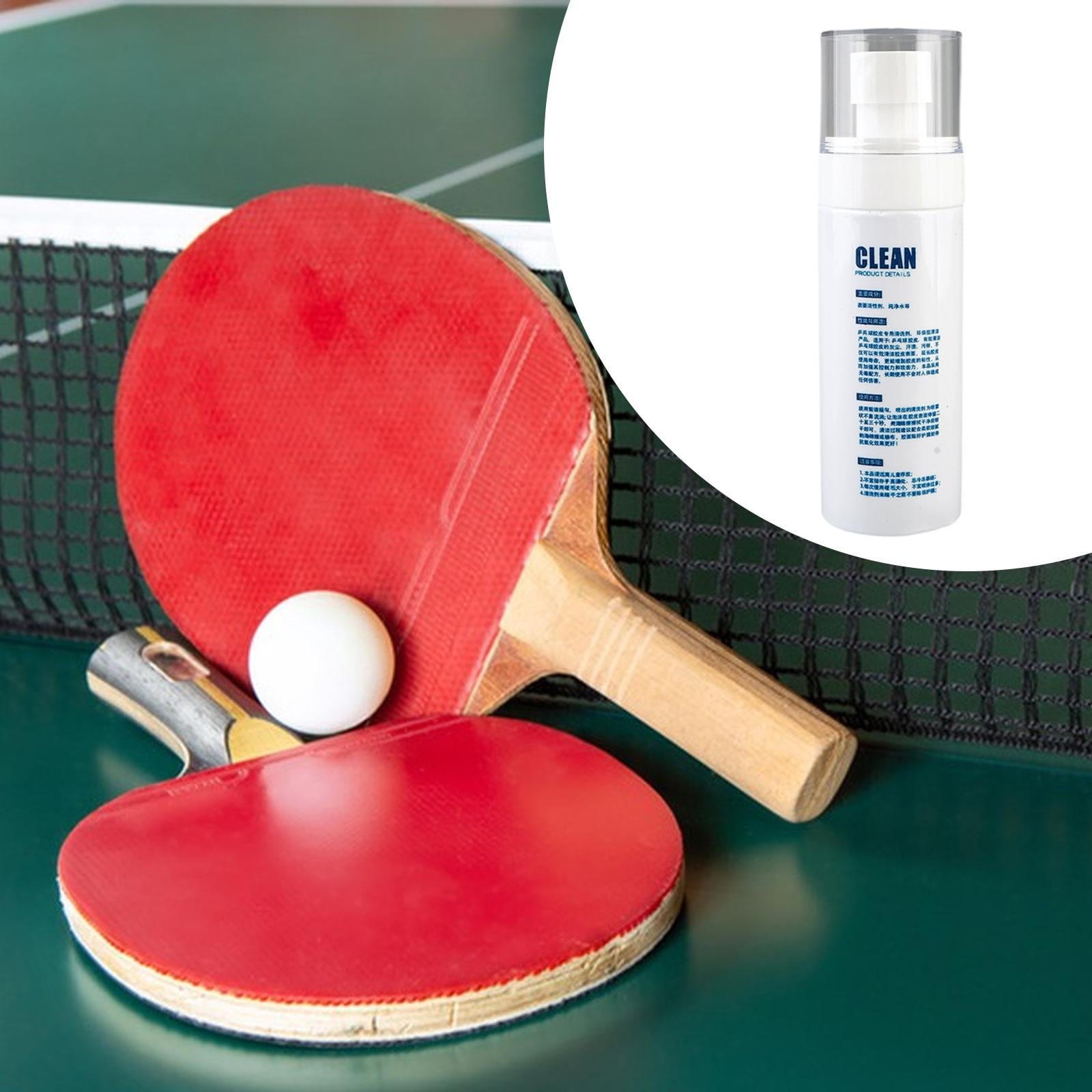 Rubber Cleaner Table Tennis Paddle Racket Care Tool 110ml PP Bottle for Enhanced Grip Sports Players Use