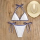 thumbnail image 5 of Traje de baño para mujer, moda, cómodo, bikini, traje de baño liso para mujer, bikinis, trajes de baño para mujer, conjuntos de bikini para mujer, trajes de baño bikini para mujer, 5 of 6