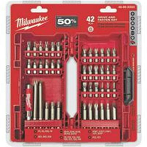 Milwaukee Electric Tools Bit Set Driver 42 Pc 48-32-1551