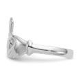 thumbnail image 4 of 14k White Gold Claddagh Ring Celtic, 4 of 10
