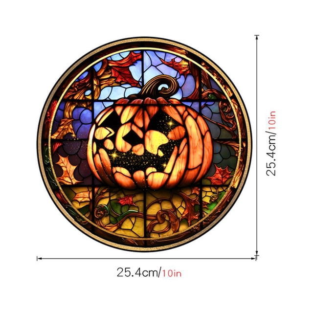 Halloween Static PVC Window Glass Stickers Glue Free Decorative Film For Home Indoor Window Glass Door Wall Decor
