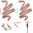 thumbnail image 1 of Rhythmic Dance Ribbons Gymnastics Ribbon Streamers Dancing Streamers  Baton Twirling  for Artistic Dancing Gymnastics Kids Dancing, 1 of 6