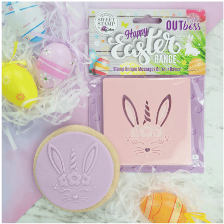 

OUTBOSS EASTER MINI SIZE UNICORN BUNNY SWEET STAMP
