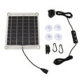 thumbnail image 2 of Solar Water Pump Kit 20W, Submersible Solar Water Pump Strong Solar Energy Conversion Automatically Sense Pressure  for Bird Bath, 2 of 7