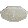 thumbnail image 3 of 29 1/8"OD x 2 1/4"ID x 1 1/8"P Spring Octagonal Ceiling Medallion (Fits Canopies up to 3"), Hand-Painted Flash Blue, 3 of 6