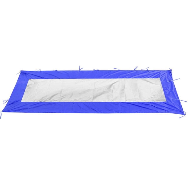 Toldo instantáneo para toldos de patas rectas, sombrilla para pared lateral para acampar al aire libre Azul B 190x570cm