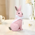 thumbnail image 5 of Easter Gifts,Easter Bunny Decorations Spring Rabbit Decors Figurines Tabletopper Decorations for Party Home Holiday Cute Bunny Easter Day Decor, 5 of 6