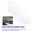 thumbnail image 3 of Cubierta De La Carcasa Del Faro Del Coche Lente De Protección De La Lámpara De La Cabeza Delantera Izquierda / Derecha Del Reemplazo Del Coche De Plástico Transparente Para Bmw M3 E92 2006-2009 Scienceny VI009437-01, 3 of 6