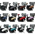 thumbnail image 3 of 1pair Office Chair Arm Pad Covers,Elastic Office Chair Armrest Slipcovers Covers, 3 of 5
