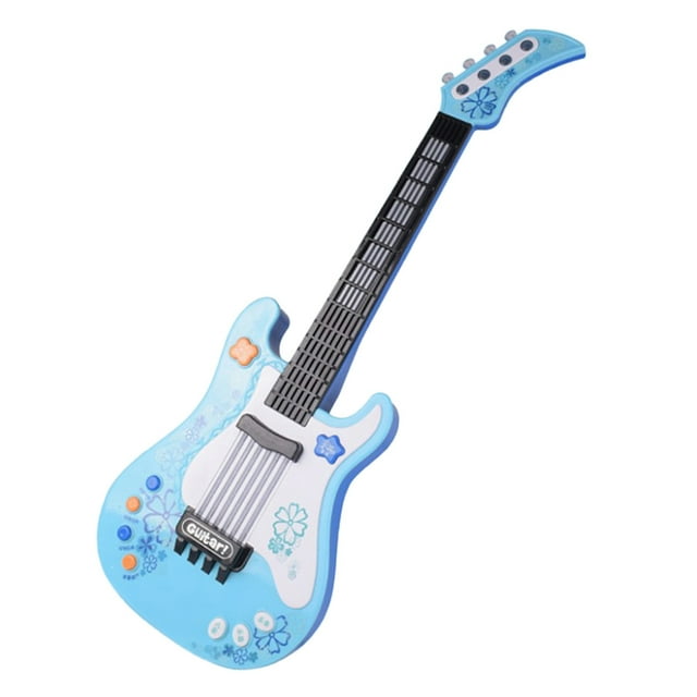 OULII Guitar Musical Instrument Kids Guitar Toy Plastic 1Pack for Stage Performance