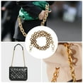 thumbnail image 5 of Unique Bargains 1 Pc Reusable Handbag Strap for Travelling Coffee Color White Acrylic Metal, 5 of 5