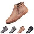 thumbnail image 4 of NOKIO Men'S Snow Boots Men'S High Top Snow Boots Fashion Casual Trainers Breathable Flat Casual Shoes Winter Padded Warm Men'S Boots Men'S Cold Weather Snow Boots, 4 of 5