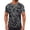Camouflage, variant on Men's Camo T Shirt Hunting Shirts Short Sleeve Fishing Print Shirt Big and Tall Summer Tops B Camouflage S
