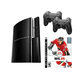 thumbnail image 1 of Sony PlayStation 3 PS3 Fat 80GB Refurbished Console Bundle with 2 RetroFam Controllers & NHL 09 Game, 1 of 6
